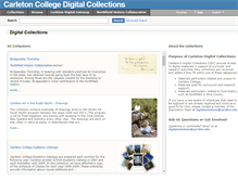 Tablet Screenshot of contentdm.carleton.edu